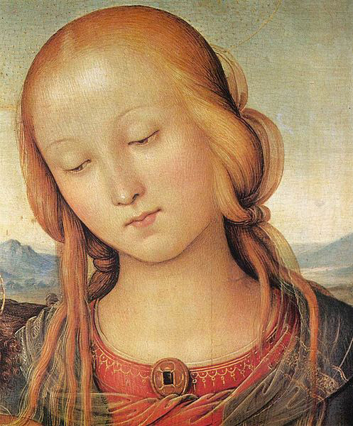 Pietro Perugino Madonna with Child and the Infant St John